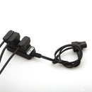 D-Tap Male to 4 Port D-Tap Female Splitter Converter for Photography Power