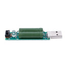 1 pcs green metal USB charging current detection load test equipment discha X7C5