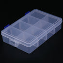 8 Compartment Adjustable Storage Box Jewelry/Tool Container Organizer