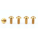 Risk 12 Pcs Bicycle Disc Brakes Rotor Screws Bolts Cycling Ultra-Light Scre