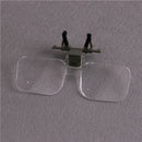 Folding Handfree Clip Magnifier Eyeglasses On Clear Magnifying HD Glasses Len BX