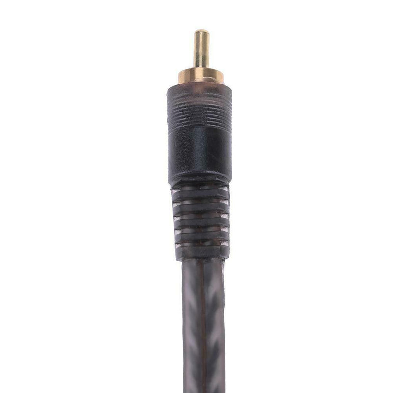 1pc 30cm 2 RCA Male to 1 RCA Female OFC Splitter Cable for Car Audio System