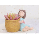 2pcs Cute Succulent Planter Pots Pot Container Desk Home Decor Ornaments