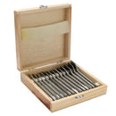 13Pcs Flat Spade Drill Bits Set Metal Bit Kit Hex Shank Woodworking Tool Ac K3S5