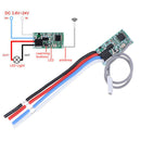 433Mhz 1CH RF Relay Receiver Wireless Remote Control Light Switch Micro ModuME