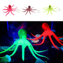 3 Pcs Silicone Fish Decorations Glowing Artificial Ornament for Fish Tank