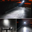 Bright USB Led Bicycle Front Light Horn 250 Lumens Bike Headlight Red