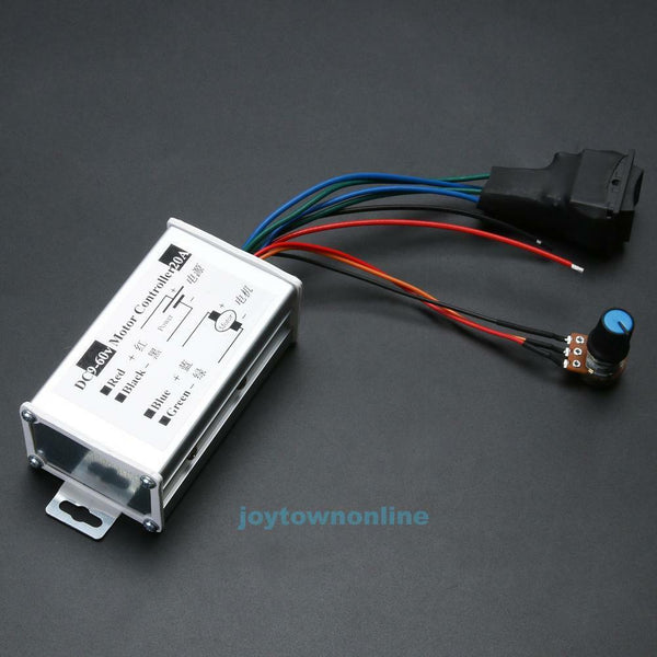 Reversible DC Speed Controller 12V 24V 36V 48V 60V Motor Driver PWM Controller