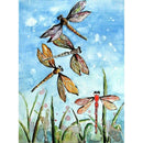 5D DIY Full Drill Diamond Painting Dragonfly Cross Stitch Craft Kit (w1437)