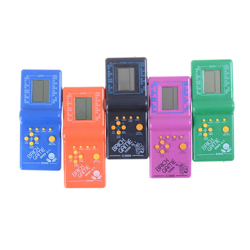 Kids Dazzling Toys Educational Tetris Brick Game Machine Christmas Gift LJ