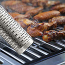 12'' Smoker Tube BBQ Wood Pellet Smoke Box Charcoal Gas Grill Grilling Meat New