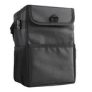 Car Trash Can With Lid,Car Trash Bag Hanging For Headrest With 3 Storage Po Q8G9