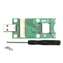 Mini PCI-E to USB Adapter with SIM 8 Pin Card Slot for WWAN/LTE Module SN9F
