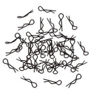 1/10 1/12 RC Rock Crawlers Bodyshell Clips Pins 50x for Redcat HSP HPI 7.0mm