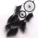 Handmade Dream Catcher with Feather Car Wall Hanging Decoration Ornaments Black
