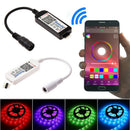 Mini Bluetooth/Wifi LED Controller&Remote For 5050 3528 RGB/RGBW LEDStripLightQ2