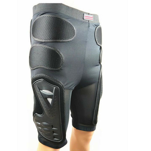 Motorcycle Motorbike Racing Armor Pads Hips Legs Protector Shorts Pants XXL
