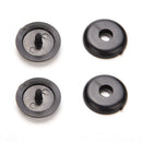 Black Clip Seat Belt Stopper Buckle Safety Car Parts 2X new