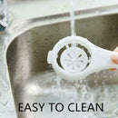 White Egg Yolk Separator Tools Easy Cooking House Sieve Gadget Plastic C8S4