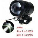 U3 LED 12V 30W Motorcycle Car  Black Angel Eye Driving Fog Spot Headlig TNB