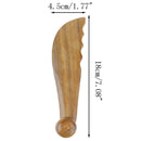 Wooden Gua-Sha Scraping Massage Board Trigger Stick Point Massager Acupunct BX