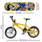 8pcs Mini Finger Toys Fingerboard Skateboards Bike Scooter Tiny Swing Board,