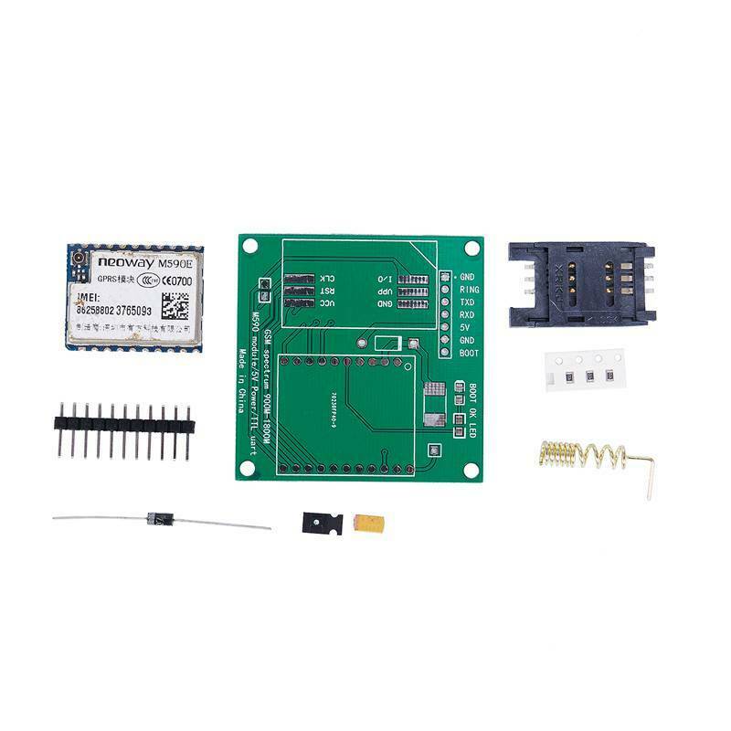 M590E GSM GPRS Module Board 900M-1800M Sms CPU MCU Test Message For Arduino J3F6