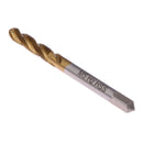 5pcs M3 M4 M5 M6 M8  Titanium Coated HSS Screw Thread Metric Spiral Fluted