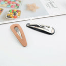 1 Pair New Women Girls Candy Colors Hollow Waterdrop Rectangle Hair Clips S