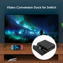 Type-C Game Console Dock for N-Switch HDMI to TV Video Converter (Black) A