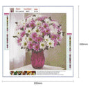 5D DIY Full Drill Diamond Painting Flowers Cross Stitch Mosaic Kits (hg370)
