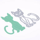 cat DIY metal cutting dies for Scrapbook Card picture frame A