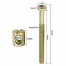 Hex Socket Head Cap Screws Bolts Furniture Bolt with Threaded M 6 x 55 MM B S3M5