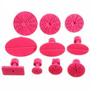 10Pcs Auto Tool Kit Plastic Glue Tabs Puller Tabs For Car Dent Paintless Re