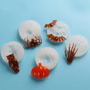5pcs Silicone Molds Fondant Chocolate Moulds Halloween Cake Decorating Tools