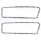 2 Packs 18 inch Chainsaw Mill Saw Chain 68 Drive Links Replacement Chain Blade