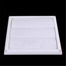 Plastic Air Vent Grille Cover 3 Gravity Flaps Wall Ventilation Grille With Net