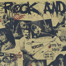 rock and roll music posters rock singer personalised kraft paper wall sticke Nsp