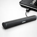 Portable 3W USB Home Theater Soundbar Stereo Speakers TV Computer Desktop La A