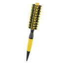 Round Hair Roller Brush Natural Wood Nylon Bristle Styling Hairbrush 1.8"