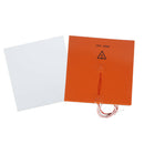 600W 220V 200*200mm Silicone Heating Mat Hot Bed+Thermal Insulation Cotton
