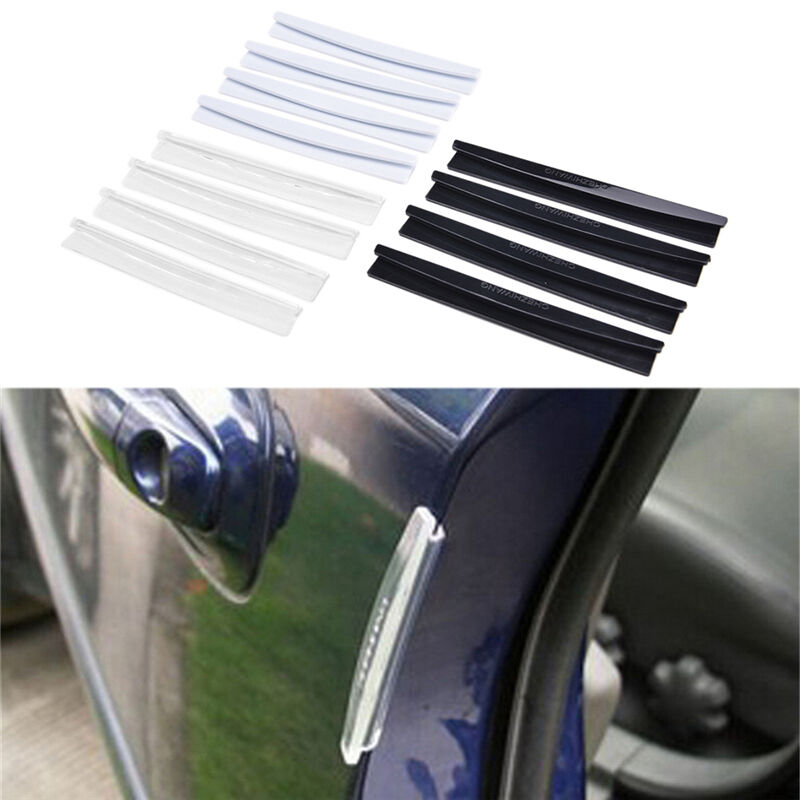 8x Car Door Edge Guards Trim Molding Protect Strip Anti-rub Protector Tw