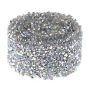 1Yard 30mm Rhinestone Applique Iron on Trim Wedding Belt Sash Dress Decorative