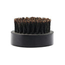 Black boar hair bristle beard mustache brush military hard round wood handle Gw