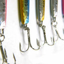 5Pcs Lead Fishing Lure,Metal Fishing Jigs Saltwater Sea 4.1in 0.88oz Iron L Z9Q6