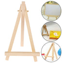 15 x 8cm painting wooden frame phone stand display bracket triangular easel JR