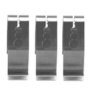 4x  Barbeque Thermometer Probe Clip Holder Anti Rust Scald Preventing Smoke