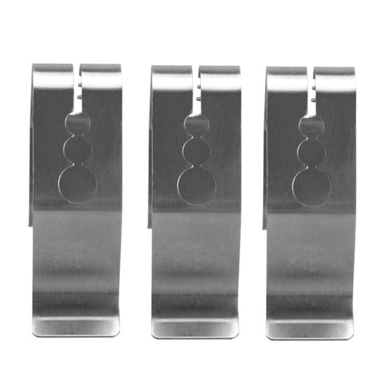 4x  Barbeque Thermometer Probe Clip Holder Anti Rust Scald Preventing Smoke