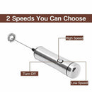 Mini Rechargeable Electric For Cappuccino Foam Home Kitchen Milk Frother Coffee