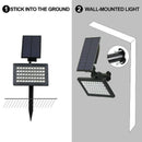 Adjustable Outdoor Solar Lamp 50 Leds Solar Garden Led Light Ip44 Waterproo